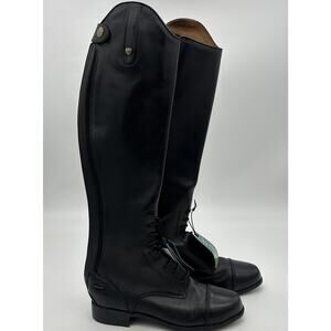 Ariat Heritage Contour Field Zip Equestrian Riding Boots Regular Tall Kids Sz 3
